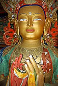 Ladakh - Tikse gompa, Maitreya Buddha